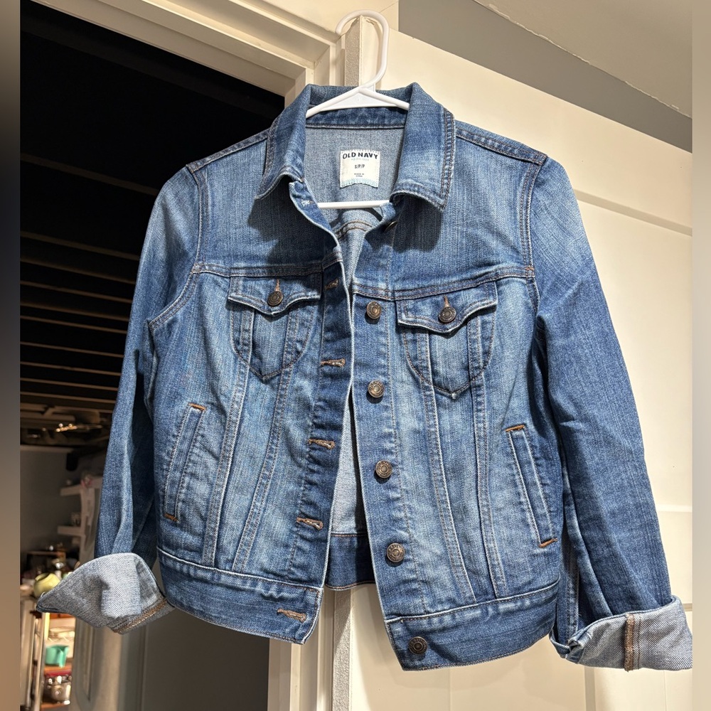 Old Navy Classic Blue Jean Jacket